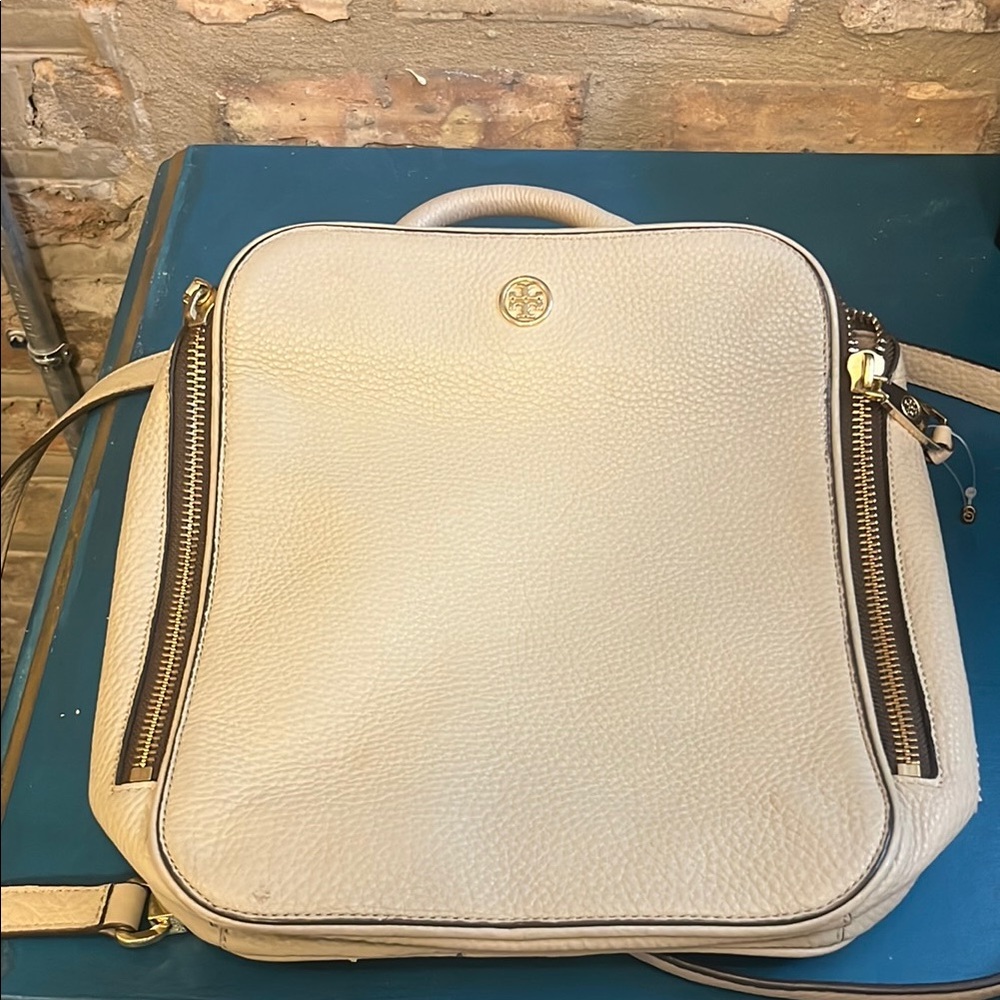 Tory Burch Square Backpack Satchel
